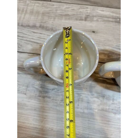 Target Bullseye White Iridescent Bunny Mug, Coffee Cup - Picture 6 of 7